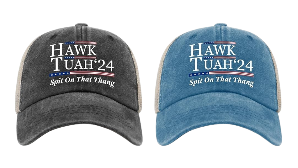 2 Hawk Tuah Trucker Hat